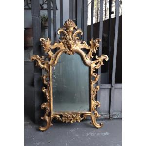 Gilded Mirror, Lucca, 19th Century