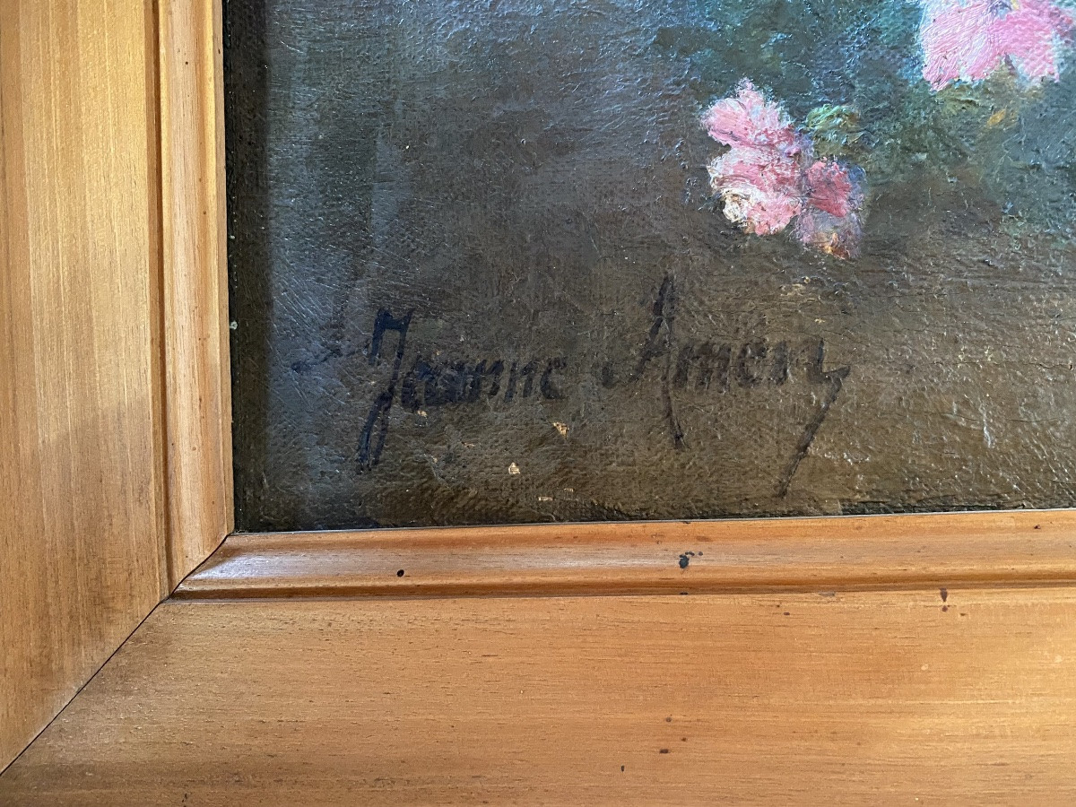 Entablement De Fleurs - Jeanne Amen (1863-1923)-photo-1