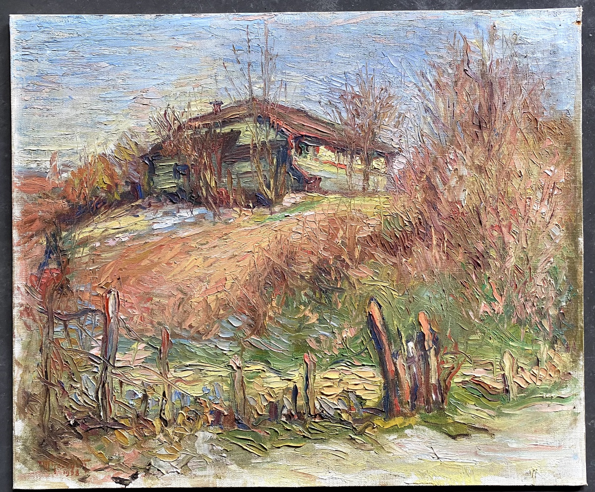 The House (1958) Maurice Gourdon - French School, Mid-20th Century