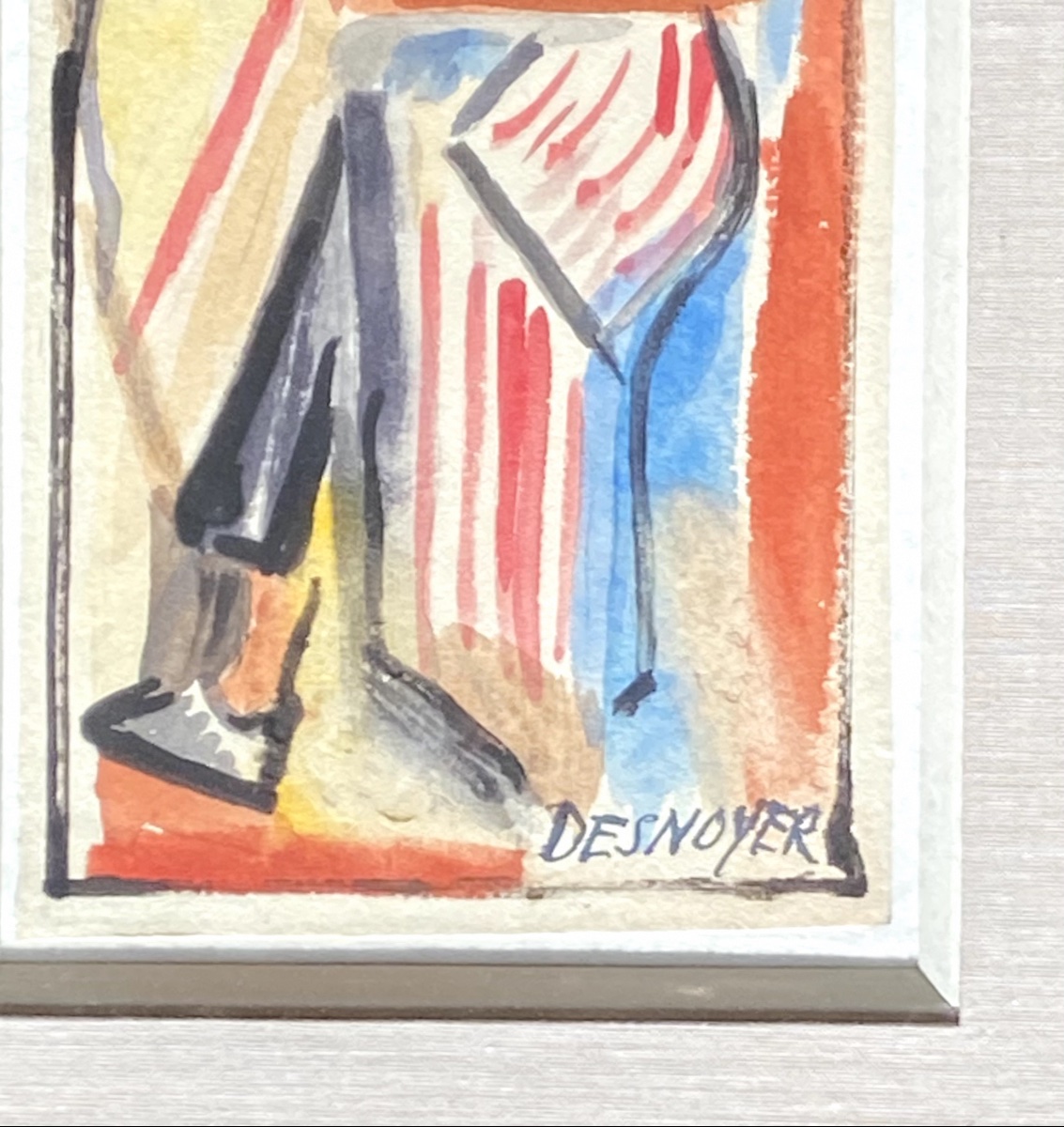 Aquarelle et gouache sur papier - François Desnoyer (1894-1972)-photo-3