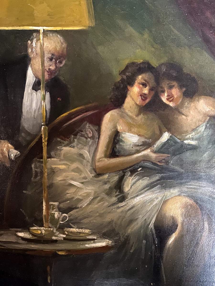 Dancers Of The Paris Opera At The Reading - Albert Emile Delluc-photo-3