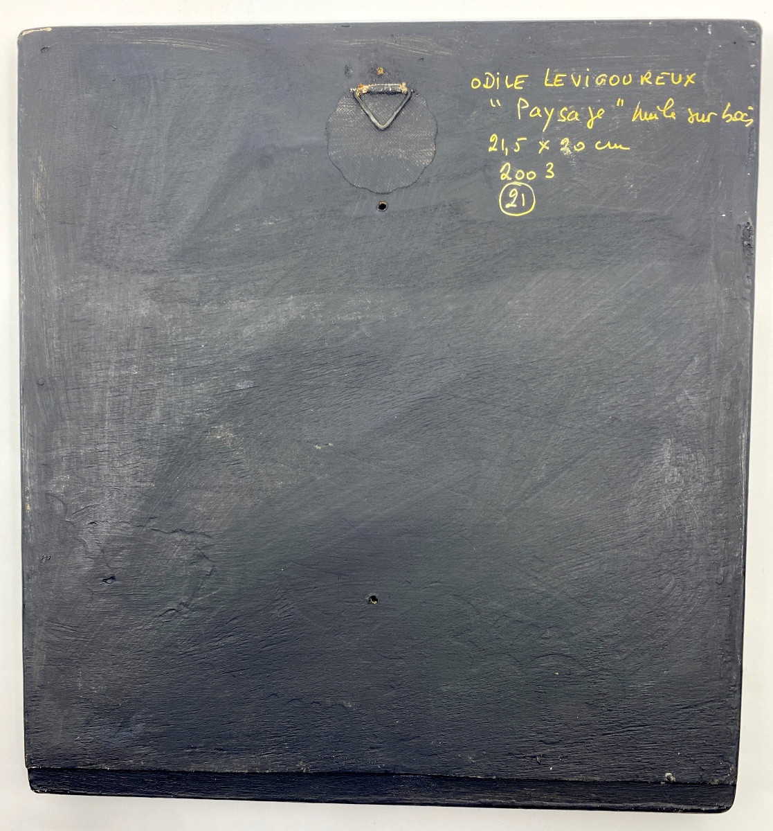 Paysage abstrait bleu (2003) - Odile Levigoureux-photo-2