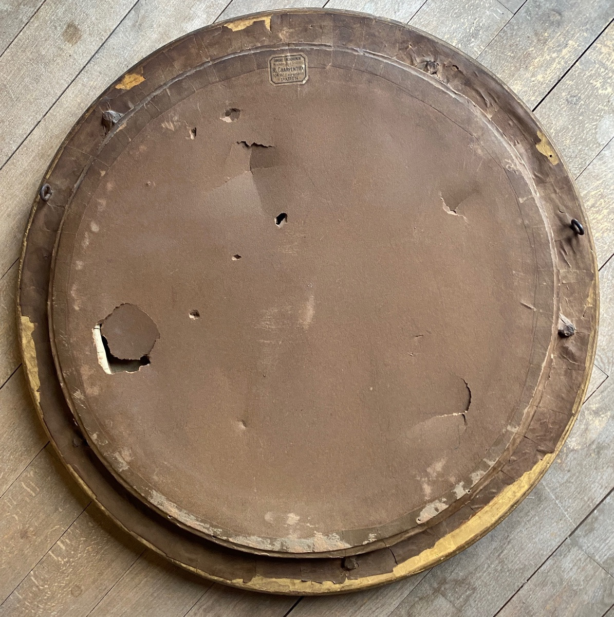 Portrait Of A Little Girl In The 19th Century, Pastel Signed Mathilde Curot-barberel-photo-3