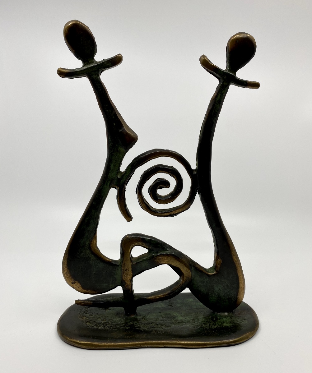 Sculpture en bronze "America" 31/45 signée Patrick Chappet