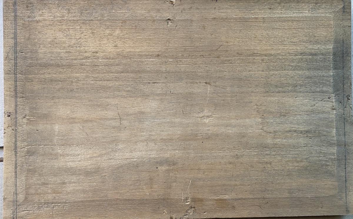 Huile sur Panneau de bois école de Barbizon XIX ème début XXème 41 cm x 25,5 cm-photo-3