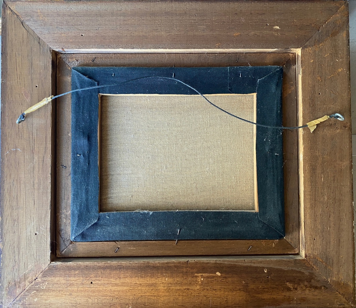 Village en bord de mer (Bretagne) - André Bourrié-photo-2