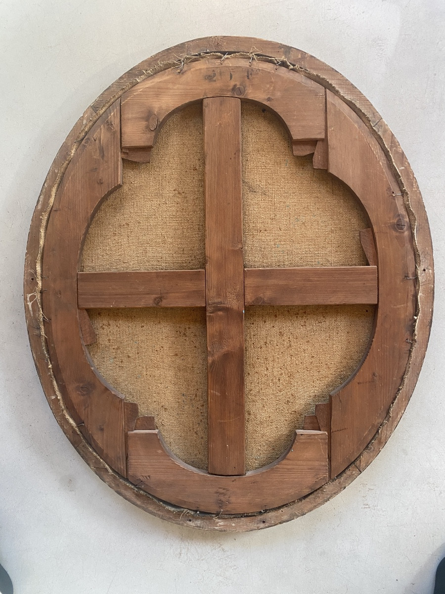 Oil On Canvas Art Nouveau Art Deco Portrait Of A Woman By Noëlle Inglessi Circa 1920 Signed-photo-2