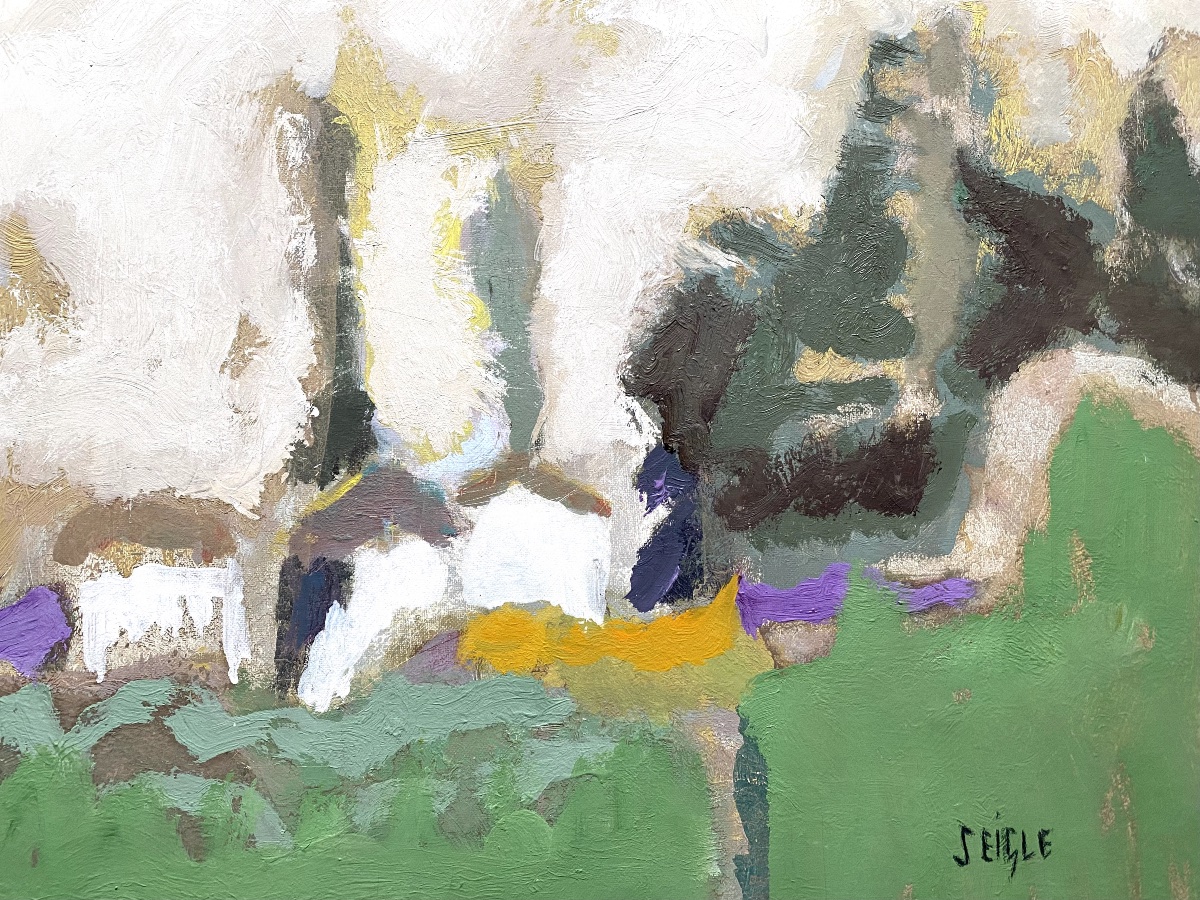 Huile sur toile signée Henri Seigle (1907-1995)-photo-2