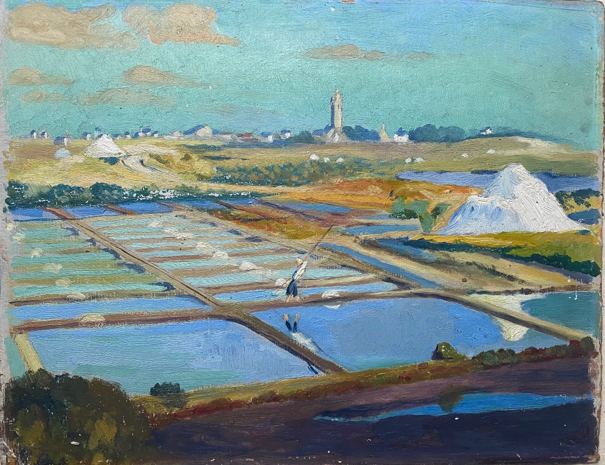 Les marais salants de Guérande - Elisabeth Babin
