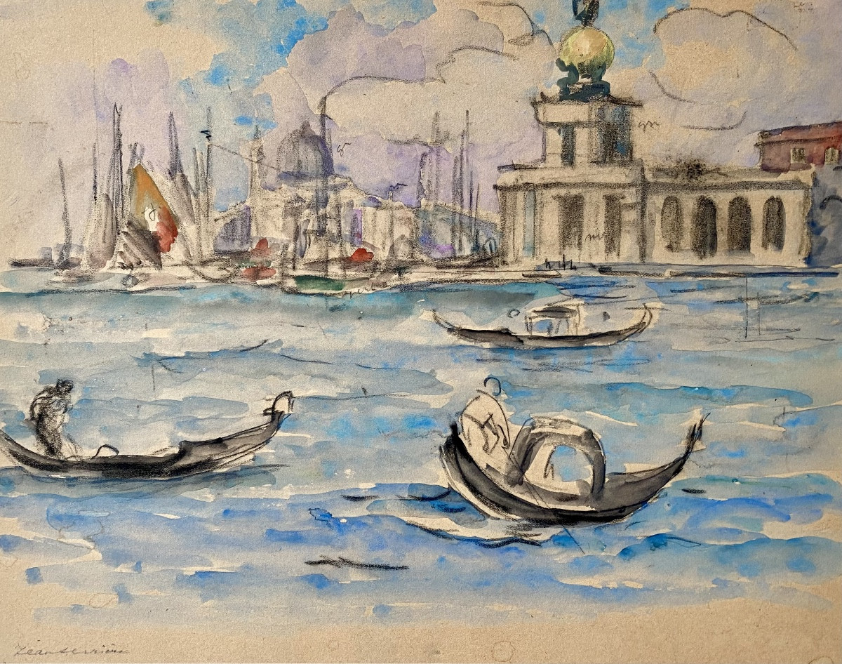 La Dogana Di Mare - Sea Customs In Venice - Jean Serrière