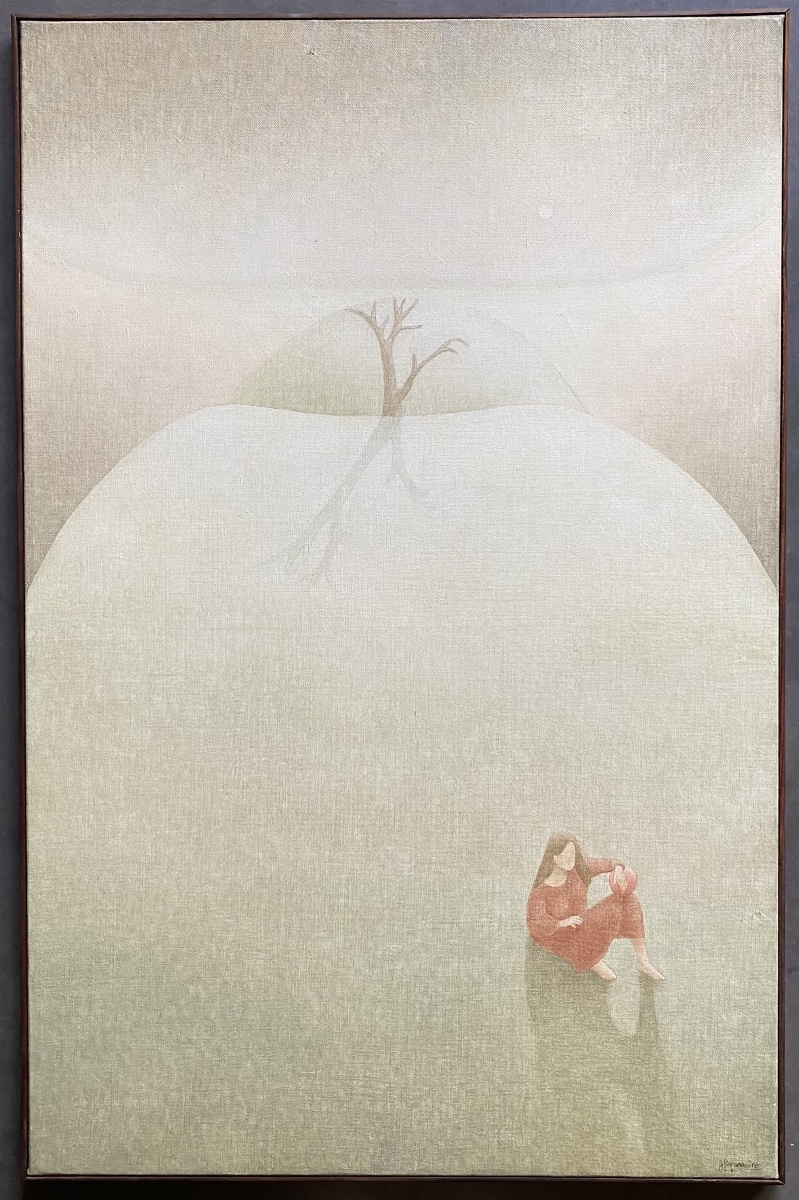 Huile sur toile signée Jean Garonnaire
