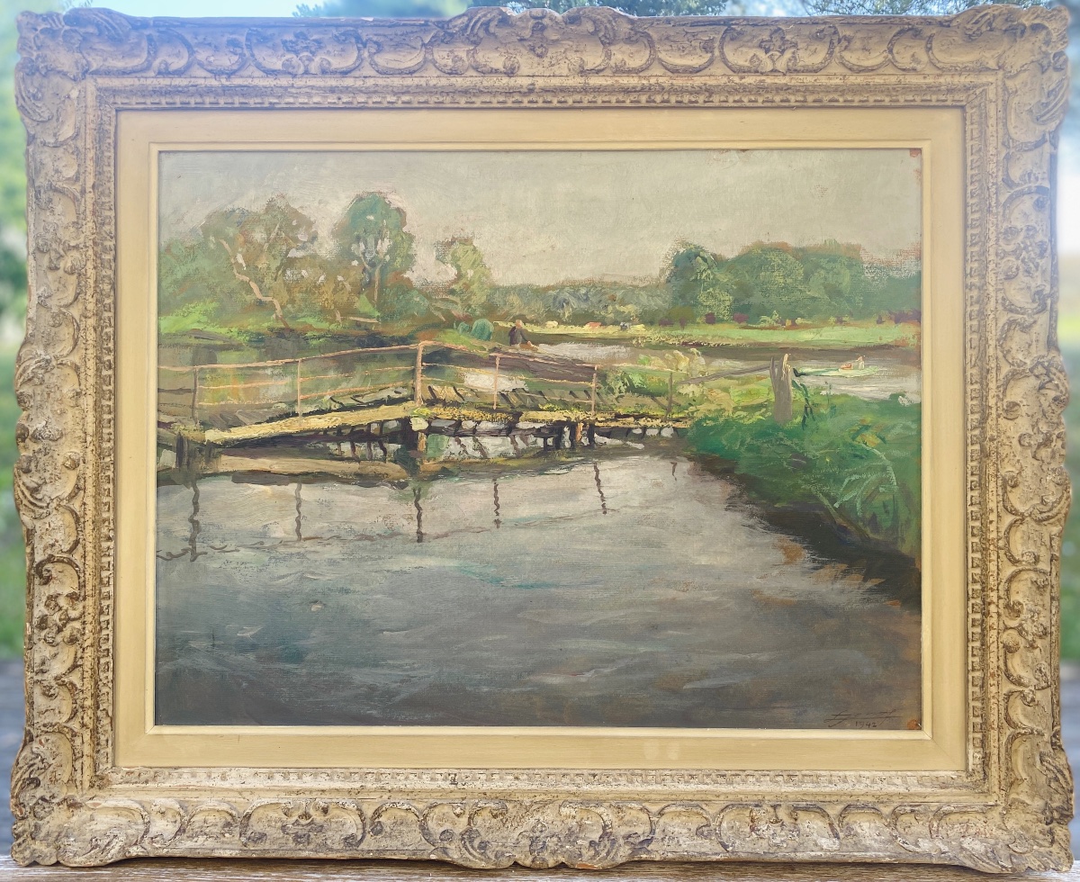 La Flèche Dam Footbridge (sarthe) - Lucien Jonas