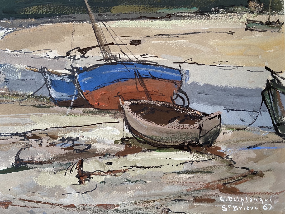 The Port Of Saint-brieuc In 1962 - Georges Delplanque (1903–1999)-photo-2