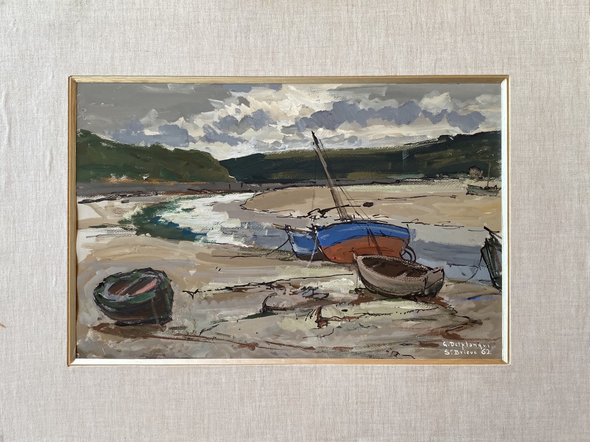 The Port Of Saint-brieuc In 1962 - Georges Delplanque (1903–1999)-photo-3