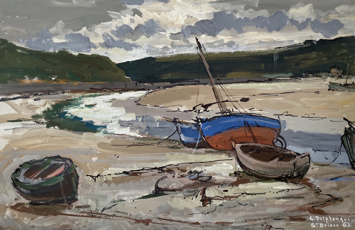 The Port Of Saint-brieuc In 1962 - Georges Delplanque (1903–1999)
