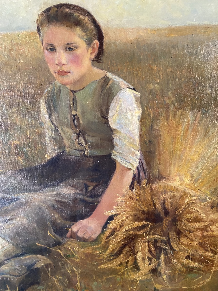 Grande huile sur toile - Hugo Fredrik Salmson (1843-1894)-photo-2