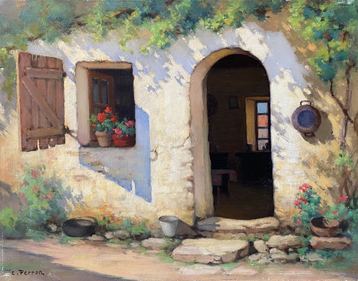 Maison de campagne - Charles Perron (1893-1958)