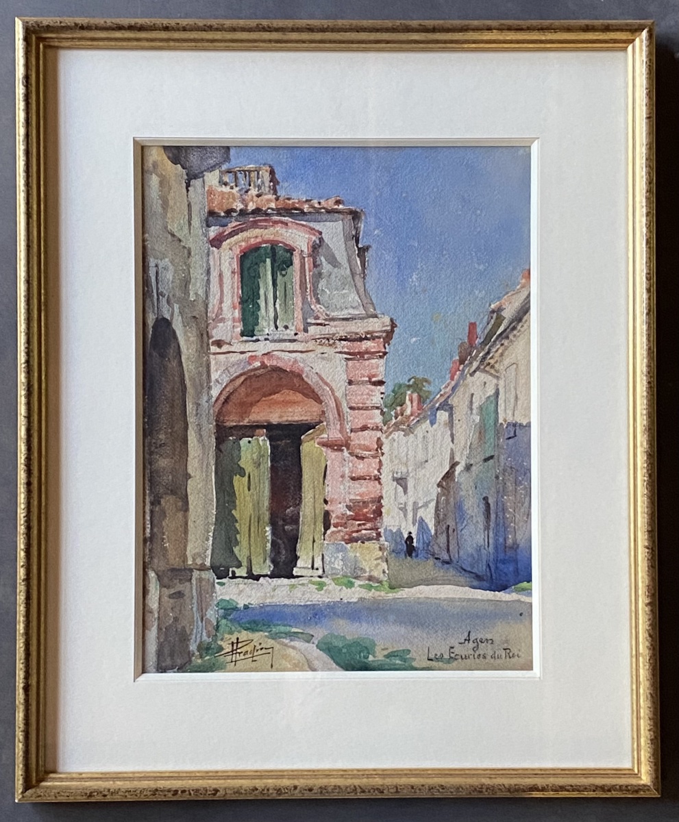 Watercolors Of Agen's Old Town-photo-2