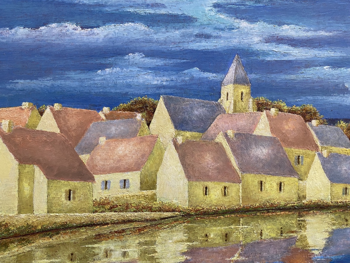 The Multicolored Roofs - Jean-pierre Capron (1921–1997)-photo-3