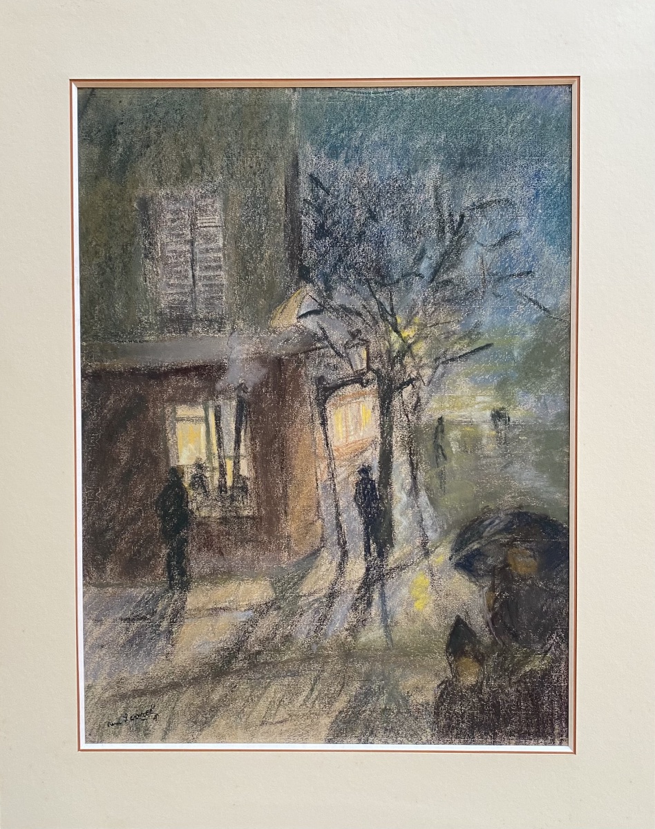 Montmartre By Night - René Levrel (1900–1981)-photo-2