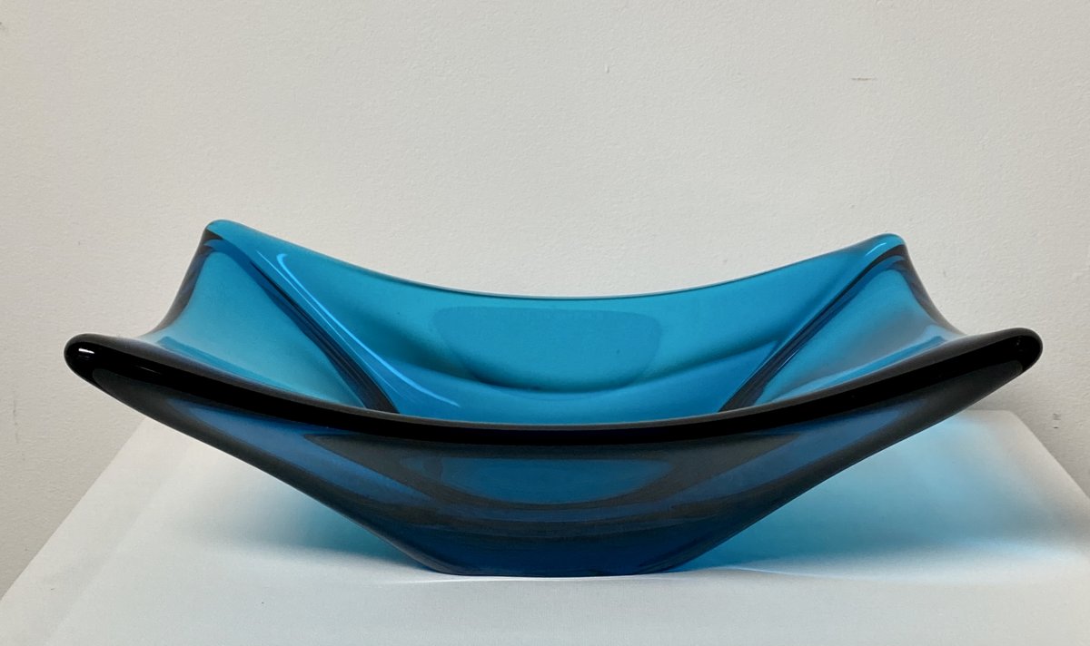 Beautiful Grande Coupe Daum Circa 1960 Signed Excellent Condition Close To New
