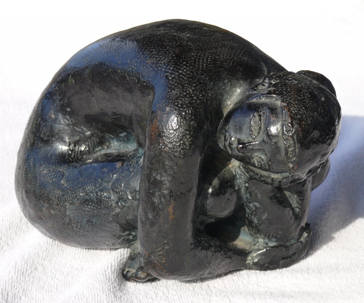 Volti Antoniucci (1915-1989)  - Femme Boule - Bronze à La Cire Perdue Fondeur Susse 1/6-photo-4