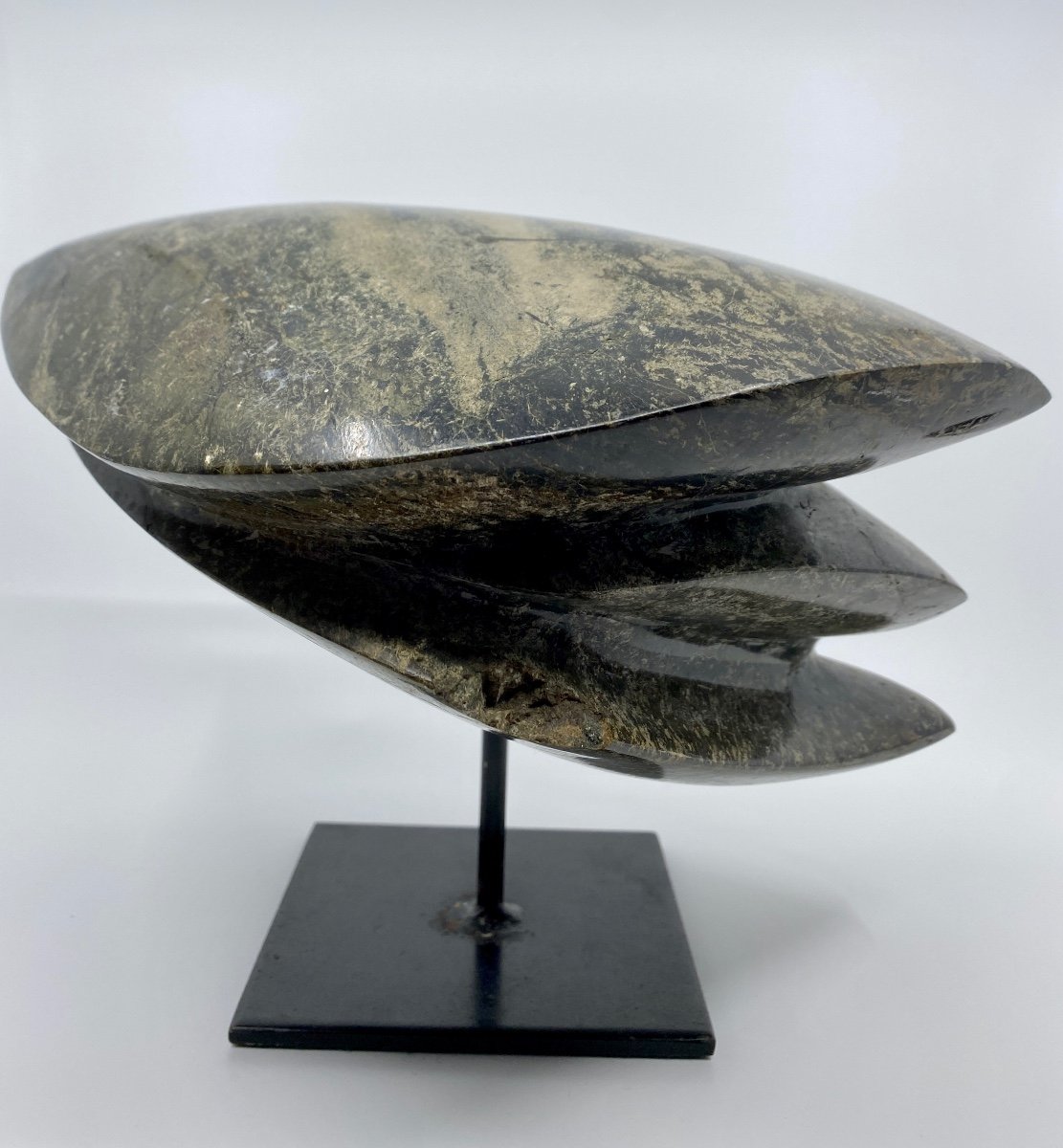 André Bonhomme Marble Sculpture Signed Below L 33 Cm X H 15 Cm X Depth 18 Cm-photo-4