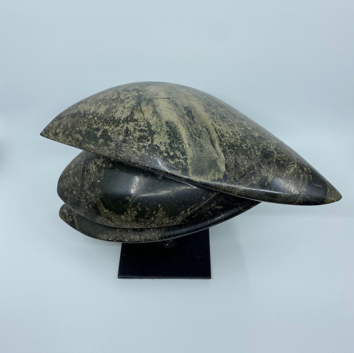 André Bonhomme Marble Sculpture Signed Below L 33 Cm X H 15 Cm X Depth 18 Cm-photo-4