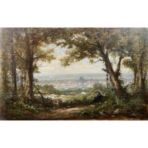 Oil On Wood Panel, Barbizon School, 19th/early 20th Century, 41 Cm X 25.5 Cm