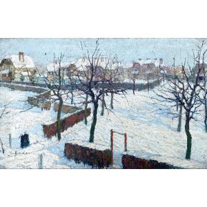 Landscape Under The Snow