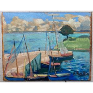 Les voiliers (Guérande) - Elisabeth Babin