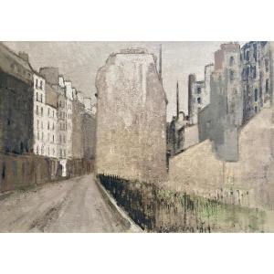 Montmartre dans les années 1950 - Henri-André Martin (1918-2004)