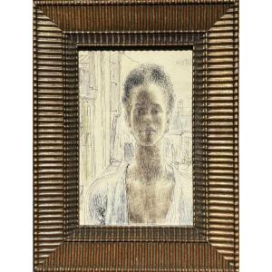 Portrait de femme - Olga Dormandi (1900-1971)
