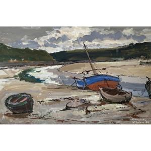 The Port Of Saint-brieuc In 1962 - Georges Delplanque (1903–1999)