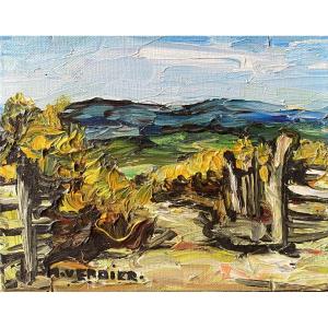 Landscape Of The Luberon - Maurice Verdier (1919–2003)