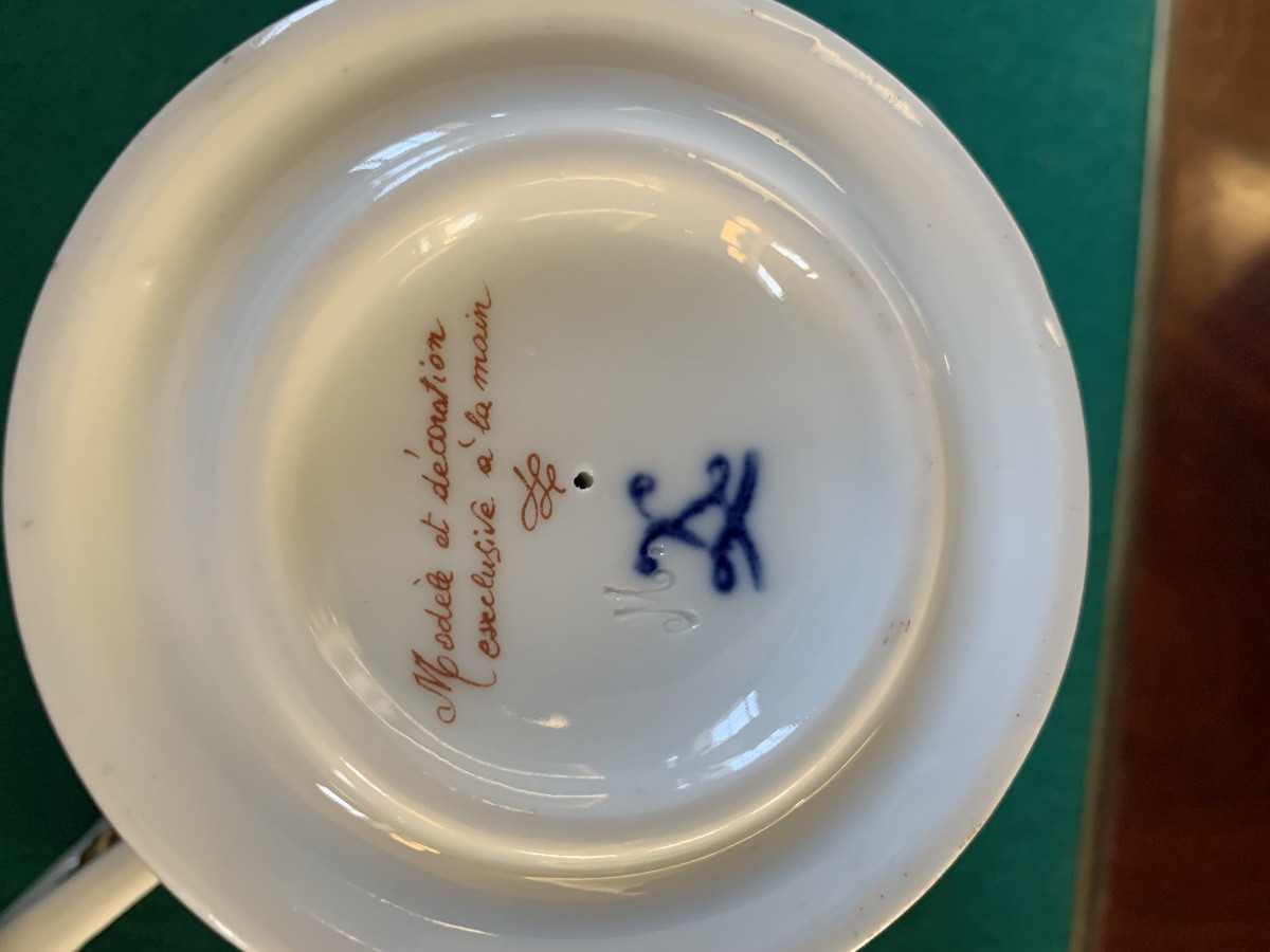 Cup In Porcelain Of Sevrès-photo-7
