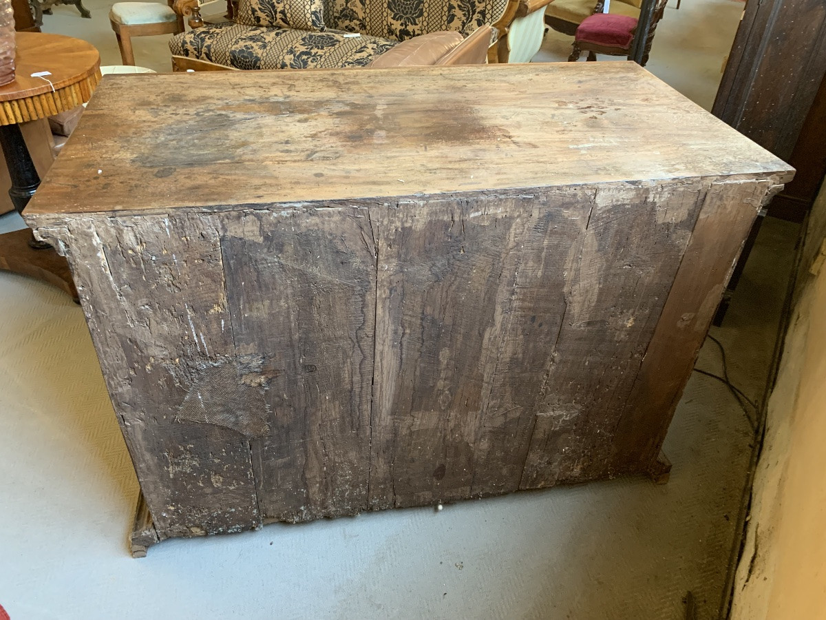 Commode toscane en noyer 17* siècle-photo-4