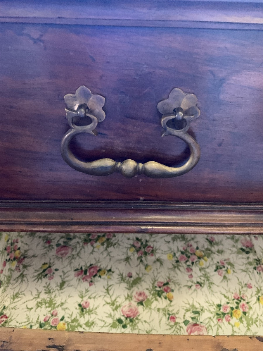 Commode toscane en noyer 17* siècle-photo-5