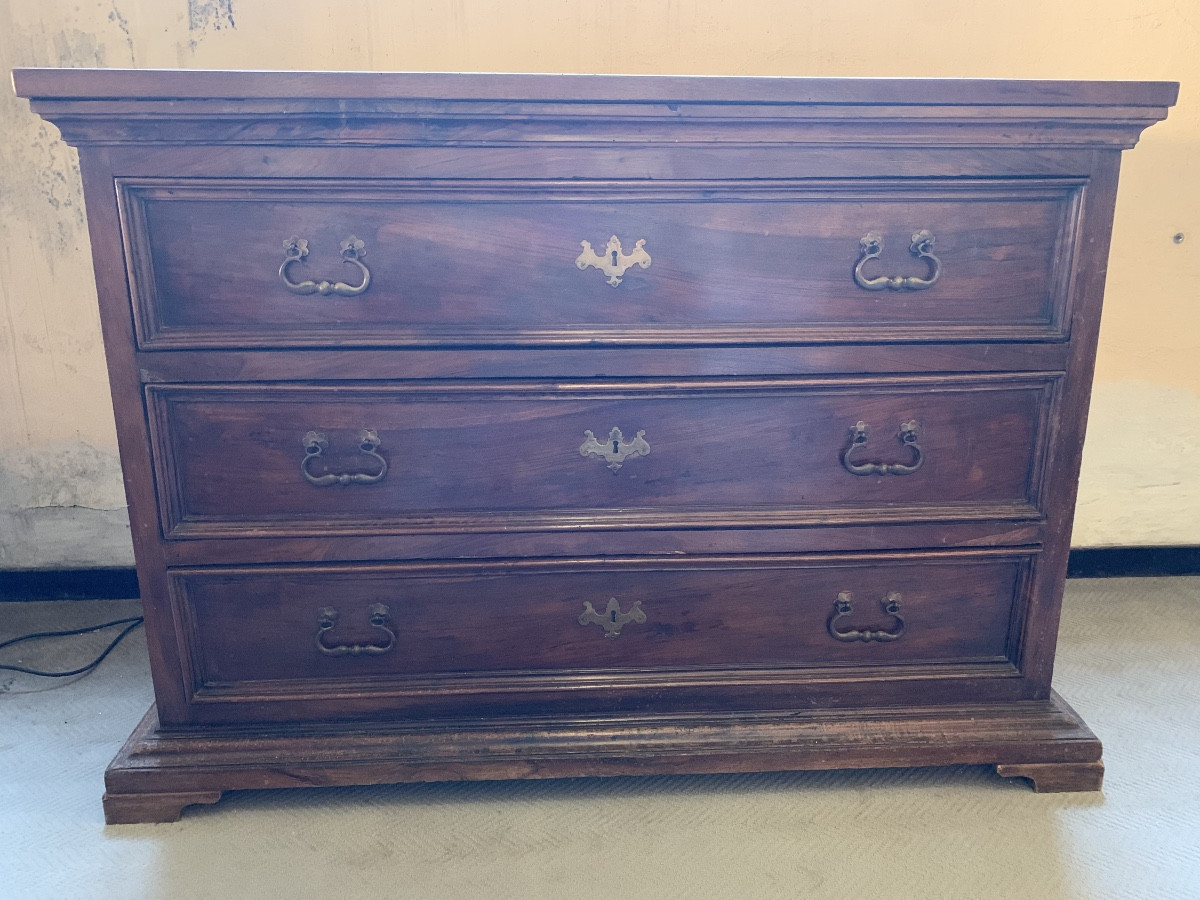 Commode toscane en noyer 17* siècle