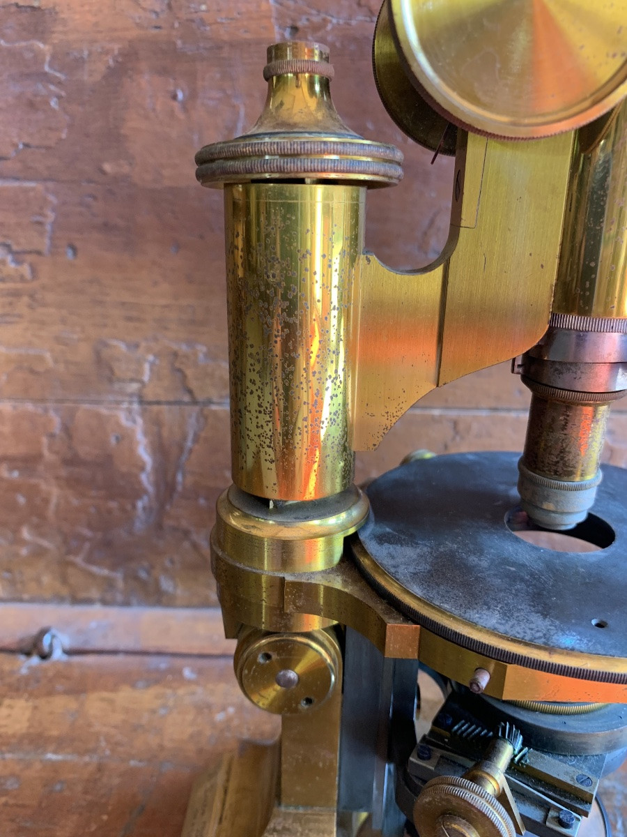 Ancien microscope E. Leitz Wetzlar-photo-4