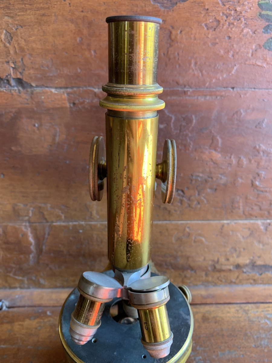 Ancien microscope E. Leitz Wetzlar-photo-7