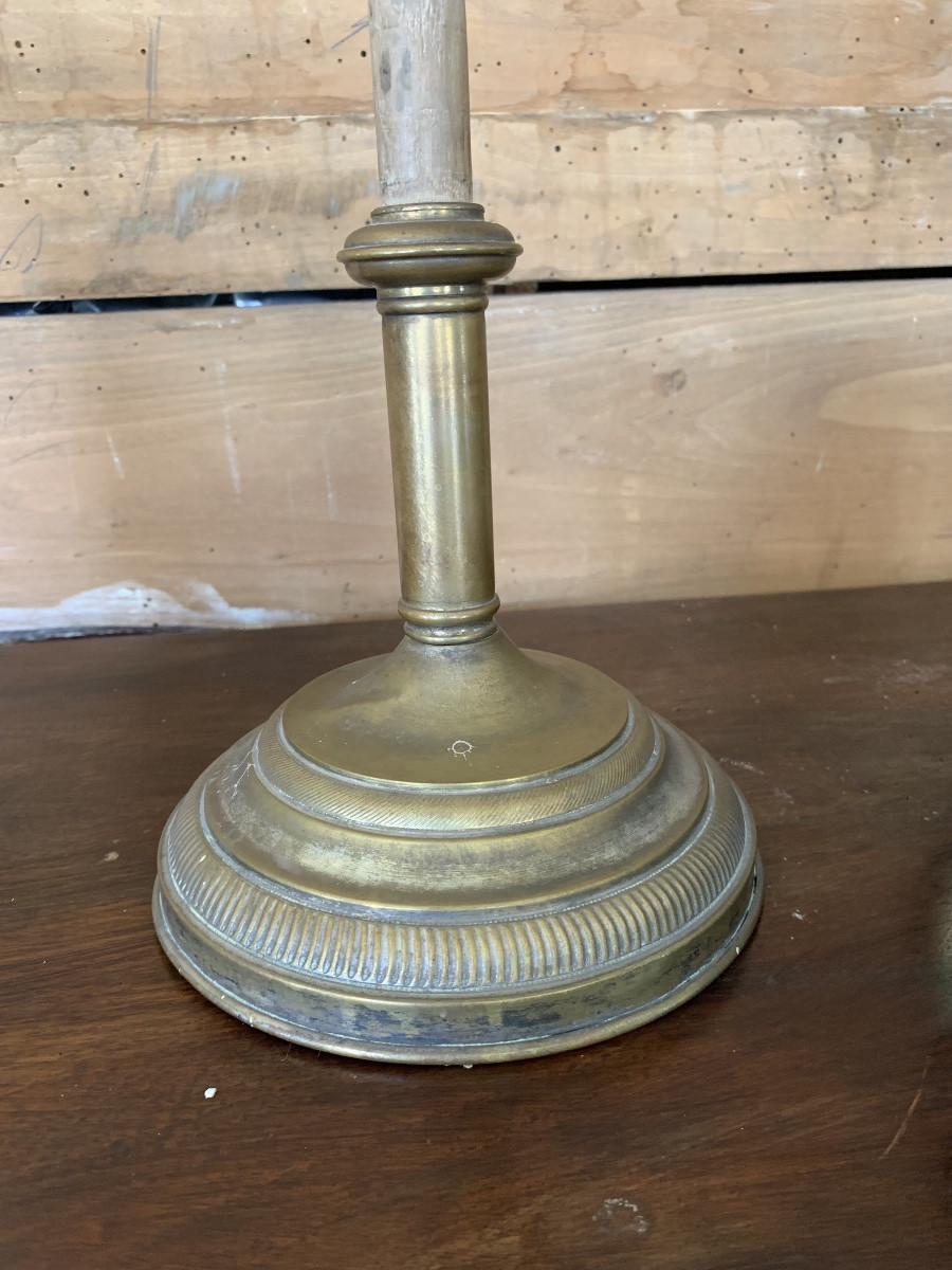 Paire de lampes d’autel, 19ème siècle-photo-5