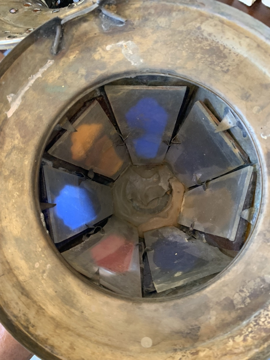 Paire de lampes d’autel, 19ème siècle-photo-6
