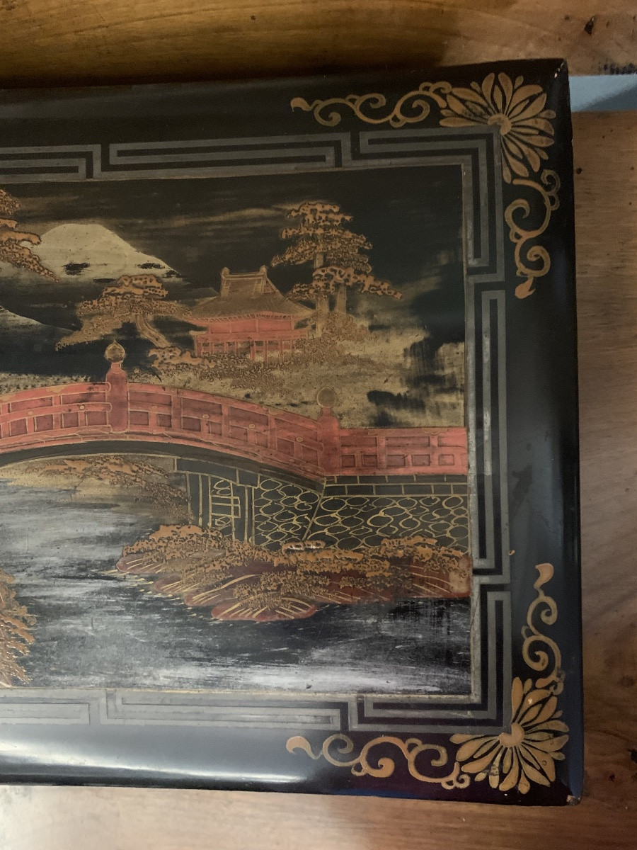 Japanese Lacquered Photo Album, 19th Century-photo-4