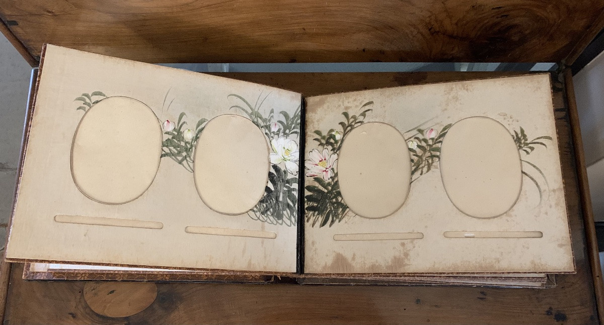 Japanese Lacquered Photo Album, 19th Century-photo-3