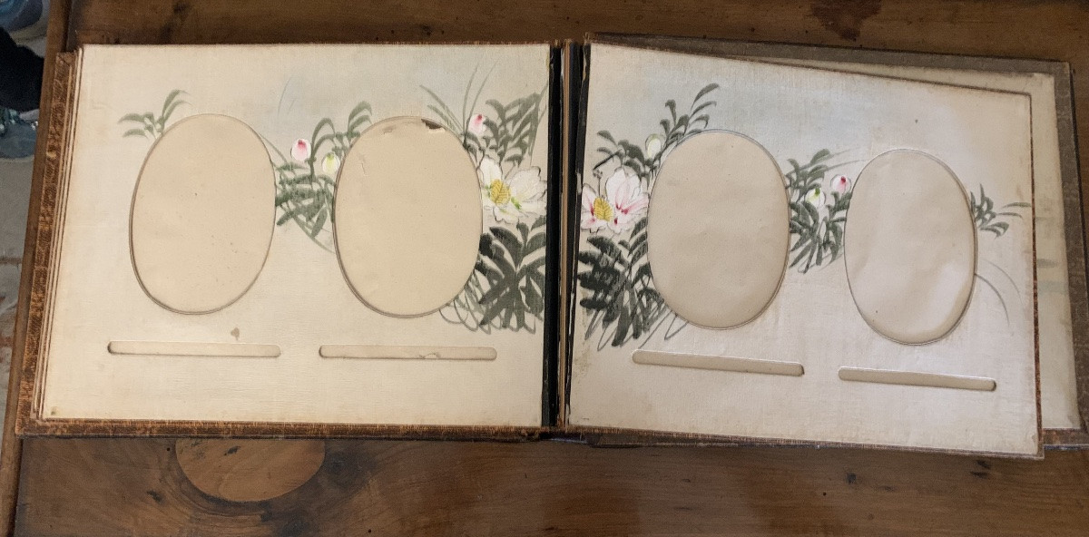 Japanese Lacquered Photo Album, 19th Century-photo-7