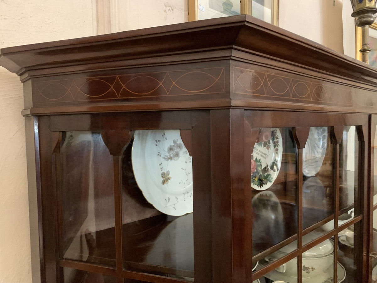 Ancien cabinet néerlandais, 18ème siècle-photo-1