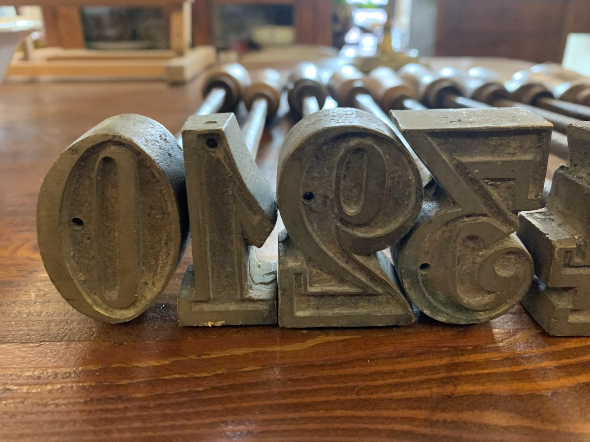 Complete Set Of Punches For Branding Livestock. Tuscany 19th Century-photo-3