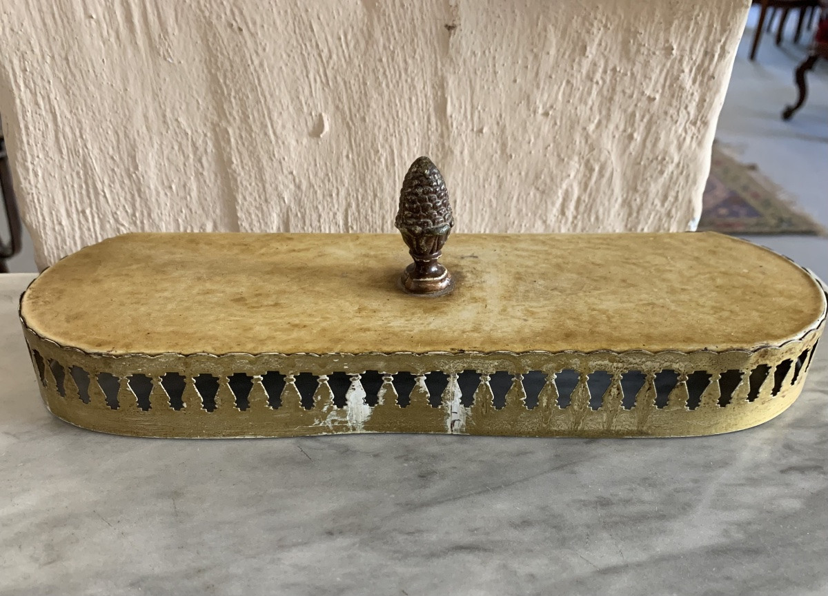 Indoor Hand Washbasin In Painted Sheet Metal. France, 19th Century-photo-3