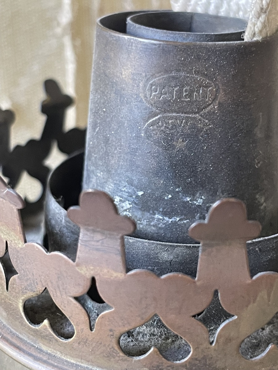 Antique Kosmos Oil Lamp, Adjustable Arm, Germany 1870/90-photo-7